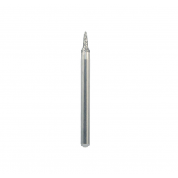 Бор алмазный 392A-016M-FG (1шт) форма конус, остроконечный, среднее зерно, NTI