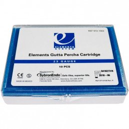 Гуттаперча в картриджах 23GA (10шт) средняя вязкость, KERR (Elements Gutta Percha Cartridge)