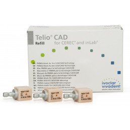 Блоки Телио Telio CAD for CEREC and inLab LT размер B40L/3, цвет A1 - для CAD/CAM IVOCLAR 