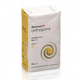Ортопринт (500 г) Желтый альгинат (ортодонтич. слепки), Силикон низкой вязкости, Zhermack 