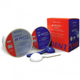 AV putty (2х400гр) А силиконовый слеп. мат. Дентстар