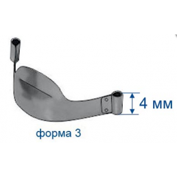 1.313(№3) (35 МИКРОН) Большие. Матрицы замковые контурные (12 шт) ТОР ВМ