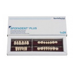 Спофадент Плюс (B2) 52-0/5-1/60 (28шт) - Трехслойные акриловые зубы SPOFA