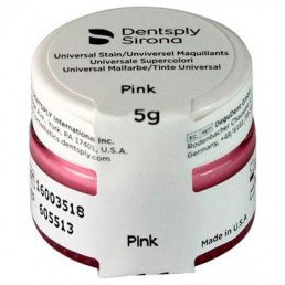 Краситель для керамических масс, оттенок Розовый (Pink) (5 г) Dentsply (Universal Stain) — фото №2