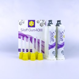 Siloff SOFT 40М (2*50 мл) Мягкий А-силикон для воспроизведения десны, КрасТехноМед