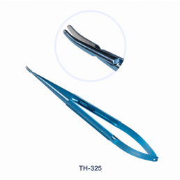ТН-325 Иглодержатель микрохирургический изогнутый,180 мм, Микрохирургические Технологии