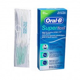 Флосс OralB SuperFloss - зубная нить 50шт (Суперфлосс) Procter&Gamble