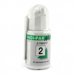 ДжинджиПак №2 (274см) Зеленая (эпинефрин) ретракционная нить с пропиткой (1шт) Gingi-Pak