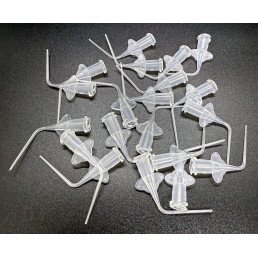 Канюли прозрачные (20 шт) 0,4 мм 23G, для эндошприцев — фото №5
