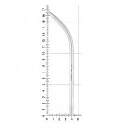 40-48 Слюноотсос хирургический 2мм (1шт) металл