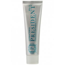 Зубная паста PRESIDENT Antibacterial (50 мл) RDA 75