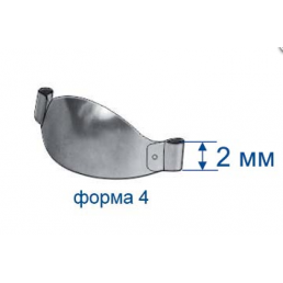 1.311(№4) (35 МИКРОН) Малые. Матрицы замковые контурные (12 шт) ТОР ВМ