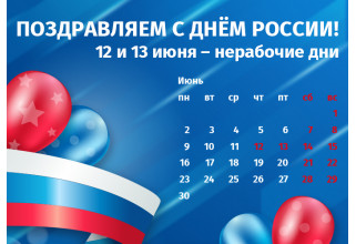 График работы интернет-магазина Авельдент в День России 2025