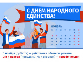 График работы интернет-магазина Авельдент в ноябре 2025