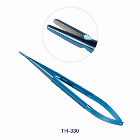 ТН-330 Иглодержатель микрохирургический прямой,180 мм, Микрохирургические Технологии  — фото №1