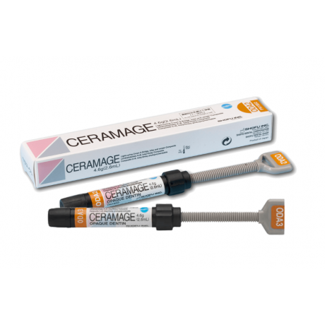 Ceramage Opaque Dentin цвет ODA1 (1шпр*4,6г) микрогибридный композит светового отвреждения, Shofu  — фото №1