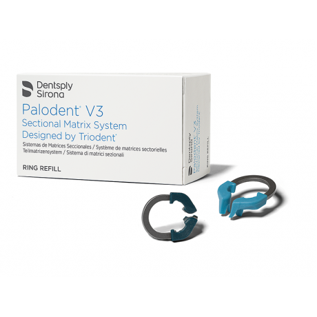 Палодент V3 - кольцо универсальное NITI, голубое (2 шт) Dentsply (Palodent V3)  — фото №1