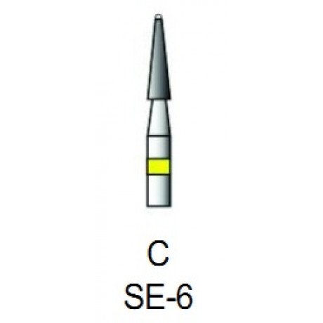 Бор FG C SE - 6 (016) (Diamond Safe End)  — фото №1