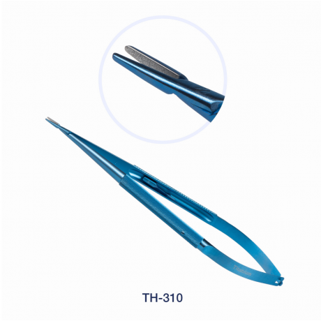 ТН-310 Иглодержатель микрохирургический прямой,180 мм, Микрохирургические Технологии  — фото №1