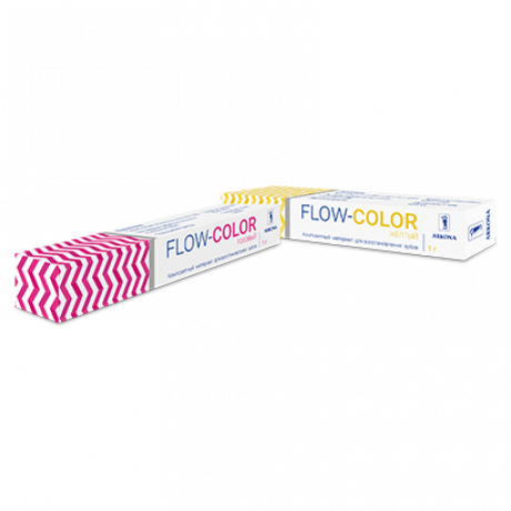 Флоу Колор Фиолетовый (1шпр*1гр) - цветной жидкотекучий материал с фтором Arkona (Flow-Color)