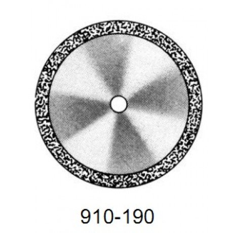DISC  910/190 (200)   (0,55 mm) двухст.край