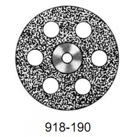 DISC 918/190 (200) (0,40 mm) верх.полный.отверстия  — фото №1