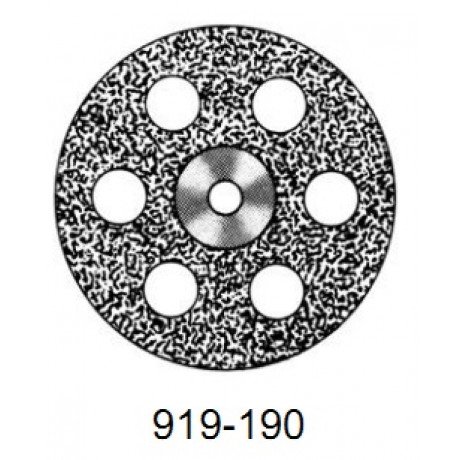 DISC 919/190 (200) (0,40 mm) низ.полный.отверстия  — фото №1