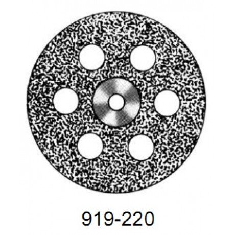 DISC 919/220 (0,40 mm) низ.полный.отверстия  — фото №1