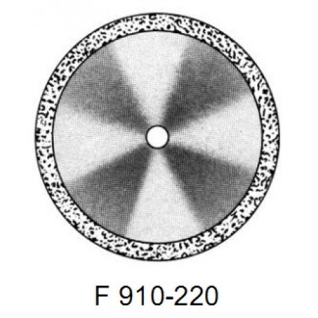 DISC F 910/220 (0,30 mm) двухст.край  — фото №1