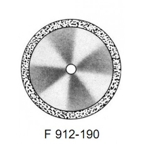 DISC F 912/190 (200) (0,20 mm) верх.край  — фото №1