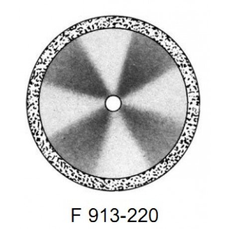 DISC F 913/220 (0,20 mm) низ.край  — фото №1