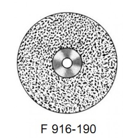 DISC F 916/190 (200) (0,20 mm) верх.полный  — фото №1