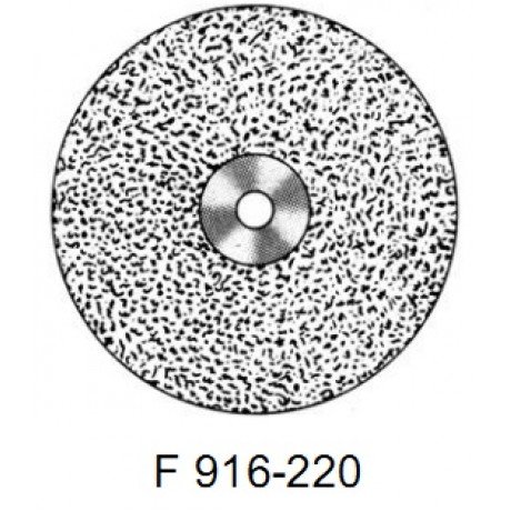 DISC F 916/220 (0,20 mm) верх.полный  — фото №1