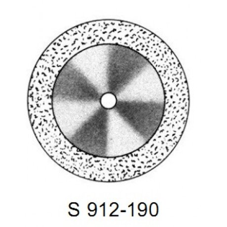 DISC S 912/190 (200) (0,12 mm) верх.край  — фото №1