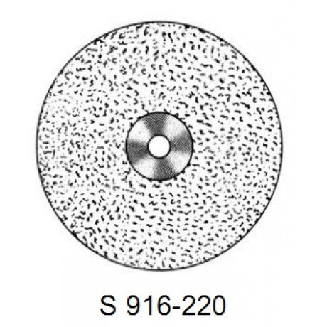 DISC S 916/220 (0,12 mm) верх.полный  — фото №1