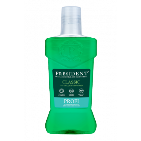 Ополаскиватель PRESIDENT PROFI Classic (250 мл) Для ежедневного ухода   — фото №1