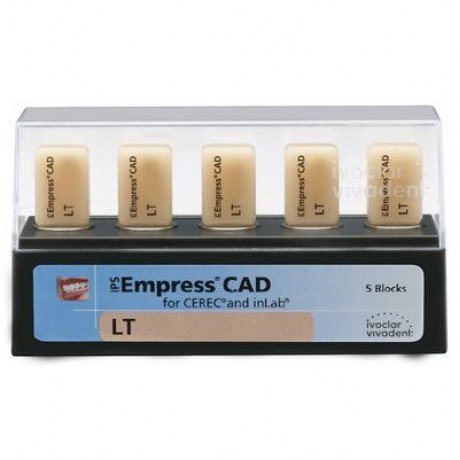 Блоки Импресс IPS Empress CAD CEREC/inLab LT Размер C14, Цвет A1 (5шт) для CAD/CAM IVOCLAR (Импресс директ церек/инлаб LT)  — фото №1