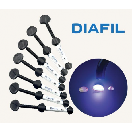 Диафил Цвет A3 (1 шпр*4 г) универсальный наногибридный композит, DiaDent (DiaFil) 