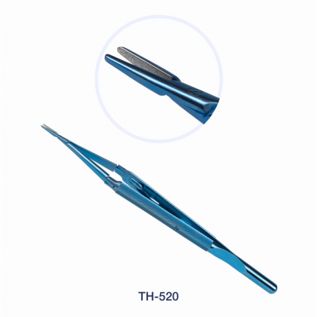 ТН-520 Иглодержатель микрохирургический прямой,180 мм, трехшарнирный, Микрохирургические Технологии