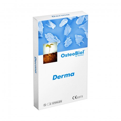 ОстеоБиол Derma, мембрана (25х25) (OsteoBiol) Tecnoss  — фото №1