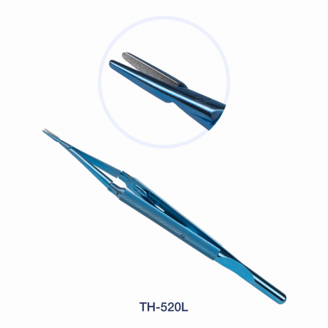 ТН-520L Иглодержатель микрохирургический прямой,180 мм, трехшарнирный, Микрохирургические Технологии  — фото №1