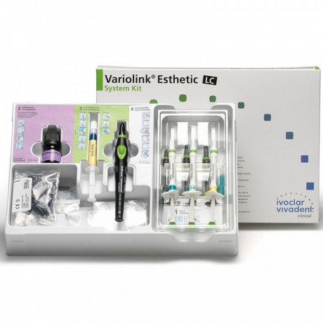 Вариолинк Эстетик LC System Kit/AdheSE РУЧКА. (6 шпр) для фиксации виниров IVOCLAR (Variolink Esthetic)  — фото №1