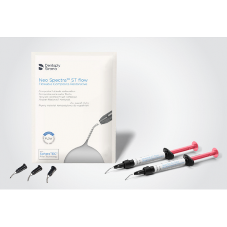 Нео Спектра ST Флоу шприц BW (2 шт*1,8 г) жидкотекучий композит, Dentsply (Neo Spectra™ ST ﬂow)  — фото №1