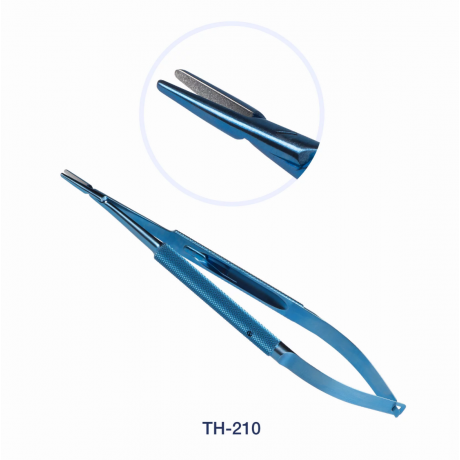 ТН-210 Иглодержатель микрохирургический прямой,160 мм, Микрохирургические Технологии  — фото №1
