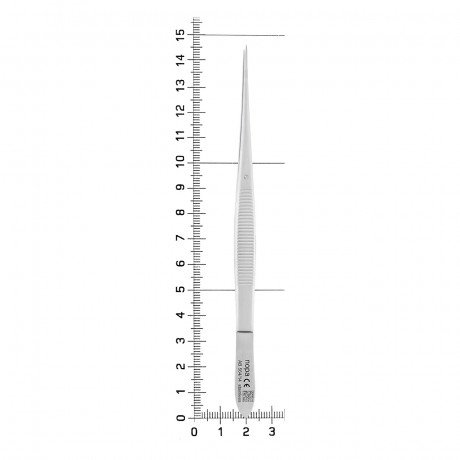AB 564/14 Пинцет для удаления мелких осколков прямой, 14,5 см, NOPA  — фото №1