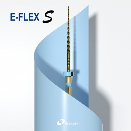 Е-Флекс С файл 25мм ассорти (SX, S1, S2, F1, F2, F3) (6 шт/уп) Eighteeth (E-Flex S)