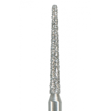 Бор алмазный 850-012C-FG (1шт) форма конус, крупное зерно, NTI