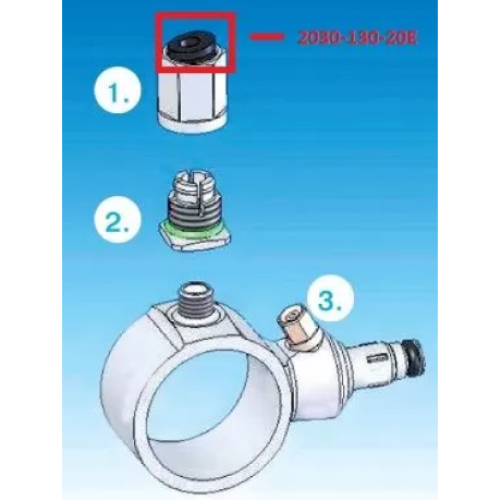 Уплотнительное кольцо для гайки наконечника Vector Paro (3 шт), DURR Dental