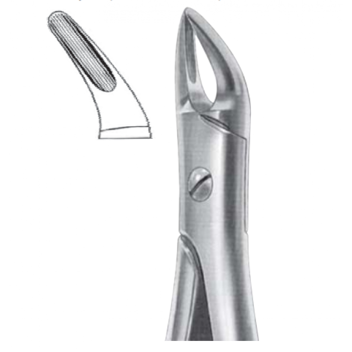 Щипцы для удаления зубов №76 верхние, корневые, AGILE