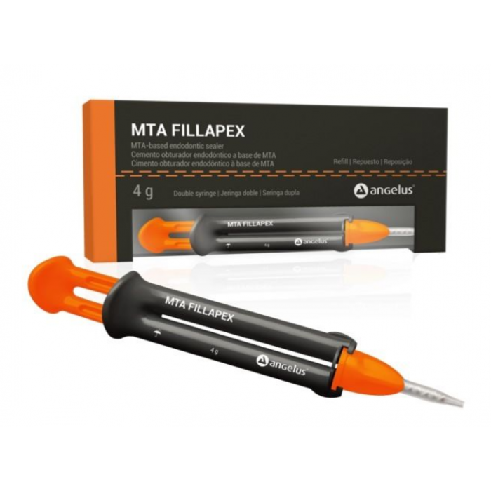 Силер MTA Fillapex (смесител. шприц 4 г) Для постоянного пломбирования каналов, Angelus